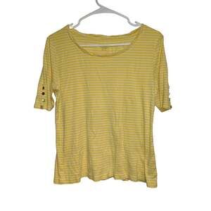 Charter Club Women's Shirt Size Medium Petite